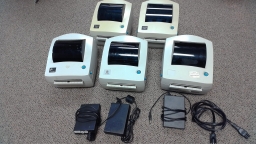 Lot of 5 Working Zebra LP 2844 LP2844 Thermal Printers