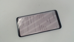 Samsung Galaxy S9 SM-G960U1 Cellphone (Blue 64GB) AT&T SCREEN BURN