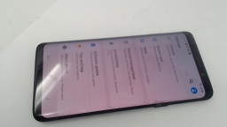 Samsung Galaxy S9 SM-G960U (Black 64GB) T-Mobile CRACKED / SCREEN BURN