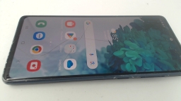 Samsung Galaxy S20 FE 5G SM-G781U Cellphone (Blue 128GB) T-Mobile CRACKED