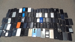 Lot of 100 Older Generic Smartphones Untested Assumed Non-Working