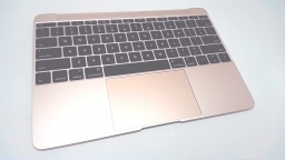 MacBook 12" Retina Top Case with Keyboard, Rose Gold, Early 2016