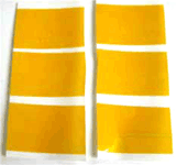 Orange Anti-Static Tape Strips