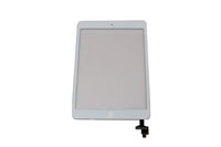 iPad mini Glass Digitizer Panel Complete with IC chip - White