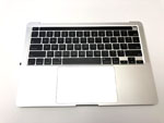 MacBook Pro 13" w/ Touch Bar Top Case w/ Keyboard, Silver, A2251 Mid 2020  
