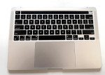 Top Case Keyboard Battery Replacement For 13" Macbook Pro A2338 M2 2022 Silver