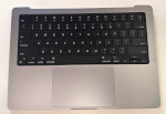 Macbook Pro 2023 A2918 M3 KEYBOARD Assembly Battery Palmrest Topcase Space Gray