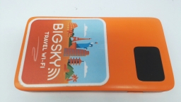 Big Sky Travel Wifi Portable Hotspot 4G Wifi Orange