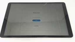 Samsung Galaxy Tab A SM-T510 10.1" (Gray 32GB) Wifi CRACKED GLAS BURN LCD