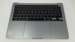 '20 MacBook Pro 13" Topcse Space Gray A2251 661-15956 GERMAN LAYOUT - FADED