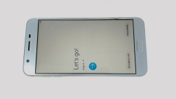 Samsung Galaxy J7 Star SM-J737T1 Cellphone (Blue 32GB) MetroPCS CRACKED GLAS