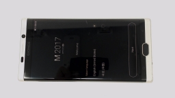 Gionee M2017 Cellphone (Black 128GB 6GB) Unknown Carrier CRACKED BOTTOM