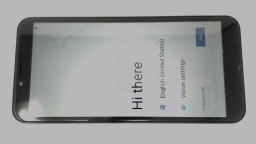 Moxee M2307 Cellphone (White 16GB) Unknown Carrier DualSIM CRACKED GLAS