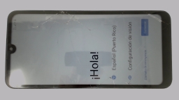 PCD P63L Cellphone (Silver 16GB) Claro SingleSIM CRACKED GLAS