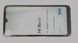 PCD P63L Cellphone (Blue 16GB) Access Wireless CRACKED GLAS