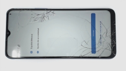 Vivo Y20i V2027 Cellphone (Blue 64GB 4GB) Unknown Carrier CRACKED GLAS/CAM