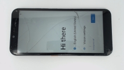 Moxee M2303 Cellphone (Black 32GB 3GB) Unknown Carrier DualSIM CRACKED GLAS