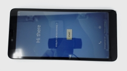 TCL A2 A507DL Cellphone (Black 32GB 3GB) Tracfone CRACKED REAR SCRATCHED