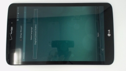 LG G Pad 8.3" Tablet VK8104G (Black 16GB) Verizon WORN REAR