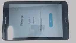 Samsung Galaxy Tab 4 SM-T337V 8" Tablet (Black 16GB) Verizon BROWN LCD SPOTS