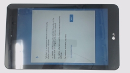 LG G Pad F2 8.0" Tablet LK460 (Black 16GB 2GB) Sprint BROWN LCD