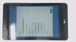 LG G Pad F2 8.0" Tablet LK460 (Black 16GB 2GB) Sprint CRACKED GLAS