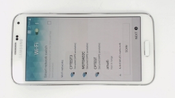Samsung Galaxy S5 SM-G900A (White 16GB) AT&T BROWN LCD BAD BOARD