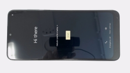 Motorola G Pure XT2163DL Cellphone (Blue 32GB 3GB) Tracfone CRACKED