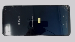 Motorola Moto G Styls XT2115-1 (Gray 128GB 4GB) Boost CRACKED NO PEN