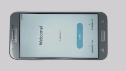 Samsung Galaxy Amp Prime 2 SM-J327AZ (Silver 16GB 2GB) Cricket SCRATCHED