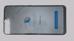 vivo Y91i (India) VIVO1820 (Blue 32GB 2GB) Unknown Carrier DualSIM CRACKED