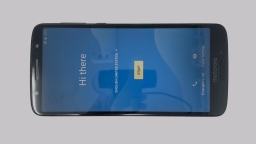 Motorola Moto G6 XT1925-12 (Black 32GB 3GB) Verizon POOR SOUND SCRATCHED