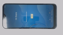 Motorola Moto E 7th Gen XT2052-6 (Blue 32GB 2GB) T-Mobile CRACKED GLAS BROWN