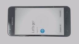 Samsung Galaxy J3 Oribit SM-S367VL (Black 16GB 2GB) Tracfone CRACKED