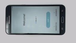 Samsung Galaxy J7 Perx SM-J727P (Black 16GB 2GB) Boost Mobile SPOTS/CRACKED