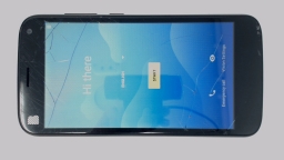 BLU C5L Cellphone (Black 8GB 1GB) GSM Unlocked DualSIM CRACKED GLAS