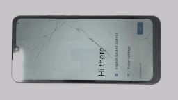 Vortex CB68 Cellphone (Black 16GB 3GB) Unknown Carrier DualSIM CRACKED GLAS