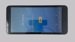 Schok Volt SV55 Cellphone (Black 16GB 2GB) Assurance Wireless CRACKED