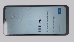 Maxwest Astro A65 MX-A65 Cellphone (Black 32GB 3GB) GSM Unlocked CRACKED GLAS