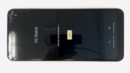 Motorola G Pure XT2163-6 Cellphone (Blue 32GB 3GB) AT&T Prepaid CRACKED GLAS