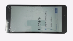 Vortex C24 (White 16GB 2GB) Unknown Carrier CRACKED GLAS SCRATCHED CAM