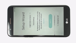 LG K20 + Plus VS501 Cellphone (Black 16GB) Verizon CRACKED LCD BAD BOARD