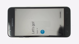 Samsung Galaxy J3 V SM-J337 Cellphone (Black 16GB 2GB) Verizon BAD LCD