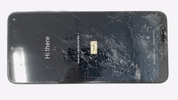 Motorola G Pure XT2163DL (Blue 32GB 3GB) Tracfone CRACKED GLAS NO SIM TRAY