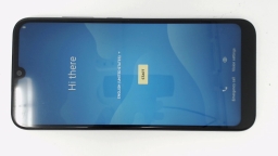 Blu View 4 B135DL Cellphone (Gray 32GB 3GB) Tracfone CRACKED GLAS