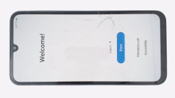 Samsung Galaxy A15 5G SM-S156V (Blue 128GB 4GB) Straight Talk CRACKED GLAS