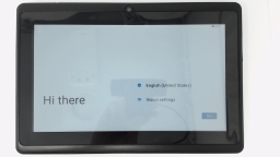 Touch 7 K7 7" Kids Tablet (Black 32GB 2GB) WiFi SCRATCHED GLAS/REAR