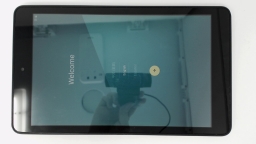 AT&T Trek HD 9020A 8" Tablet (Black 16GB 1GB) AT&T BROWN LCD BRIGHT SPOTS