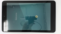 AT&T Trek HD 9020A 8" Tablet (Black 16GB 1GB) AT&T BROWN LCD SCRATCHED