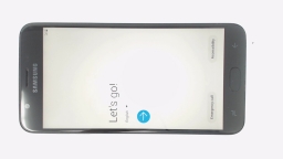 Samsung Galaxy J7 V SM-J737V Cellphone (Black 16GB 2GB) Verizon SCRATCHED